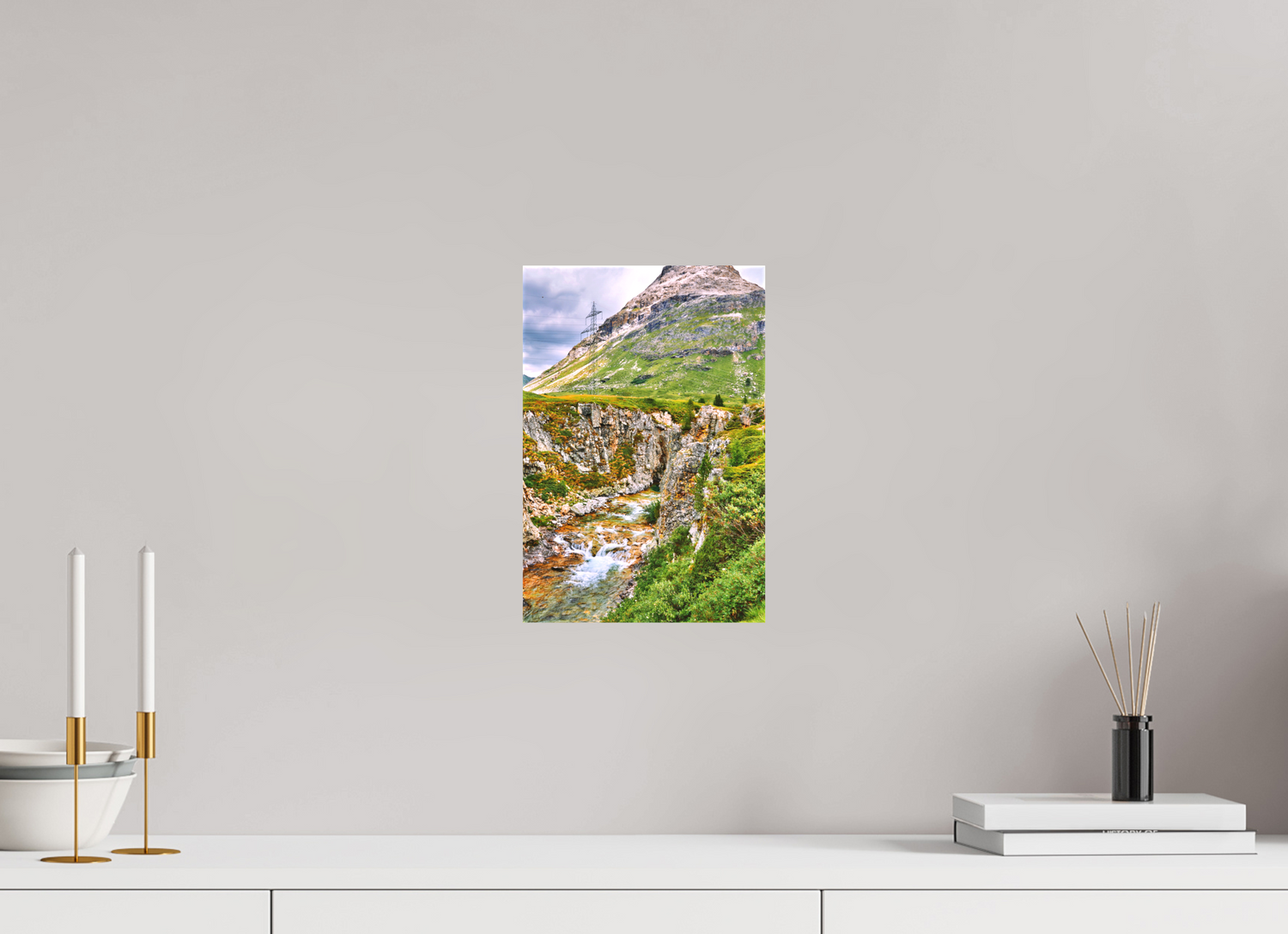 20 x 30 cm, Leinwand Textil Diavolezza 10