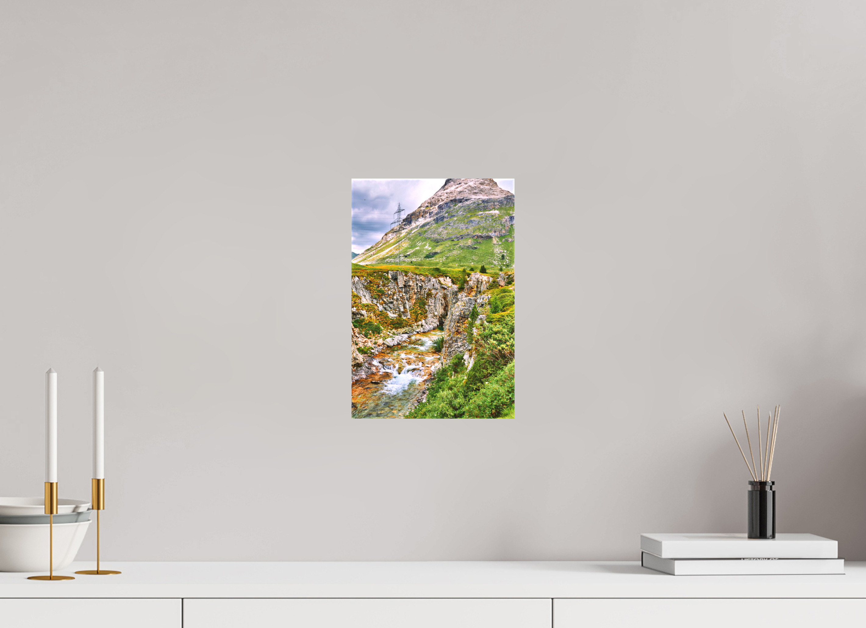 20 x 30 cm, Leinwand Textil Diavolezza 10