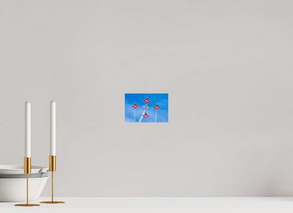 15 x 10 cm, Photo Print Under Acrylic Glass Patrouille Suisse 3