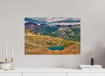60 x 40 cm, Druck auf Holz Diavolezza 6