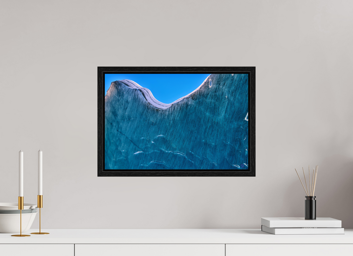 45 x 30 cm, Floater Frame Morteratsch 5