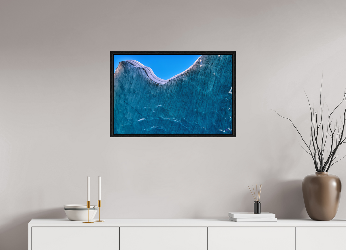 75 x 50 cm, Floater Frame Morteratsch 5