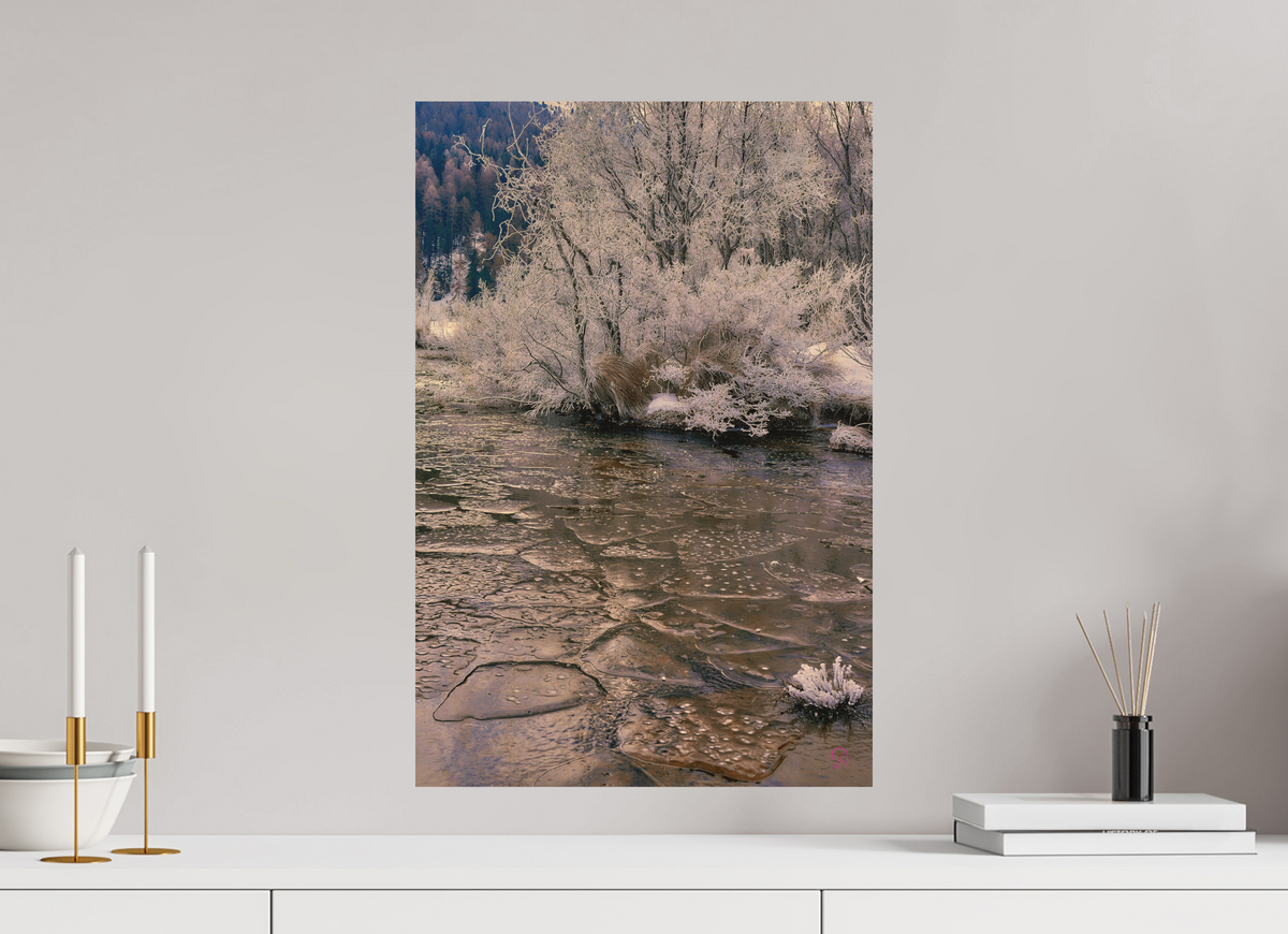 40 x 60 cm, Druck auf Holz Sils 1