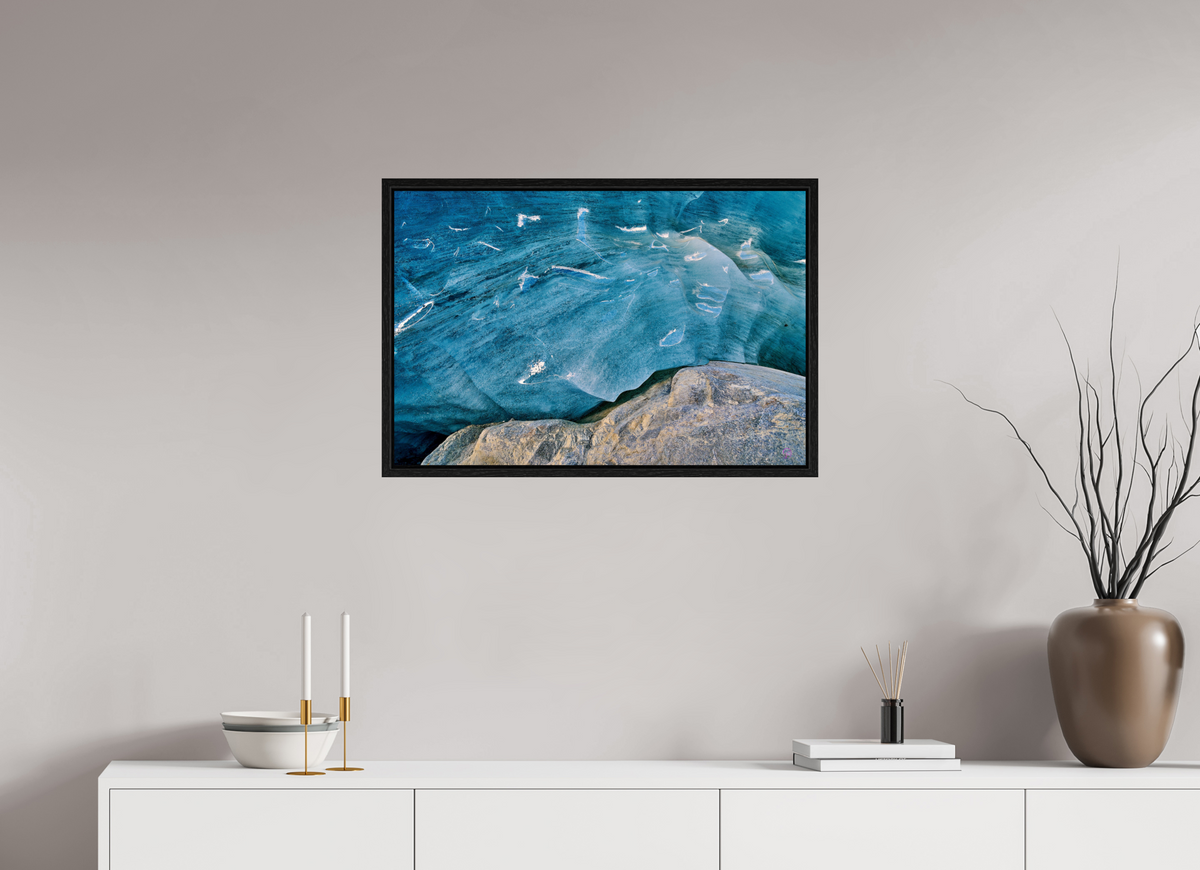 75 x 50 cm, Floater Frame Morteratsch 10