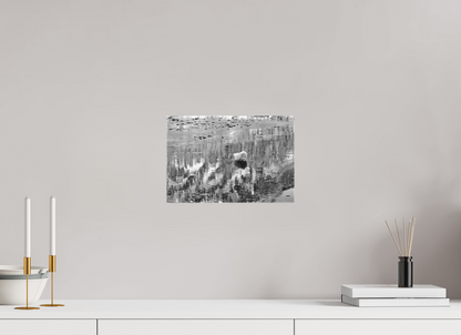 30 x 20 cm, Fotoleinwand glänzend ohne Rahmen Sils 5