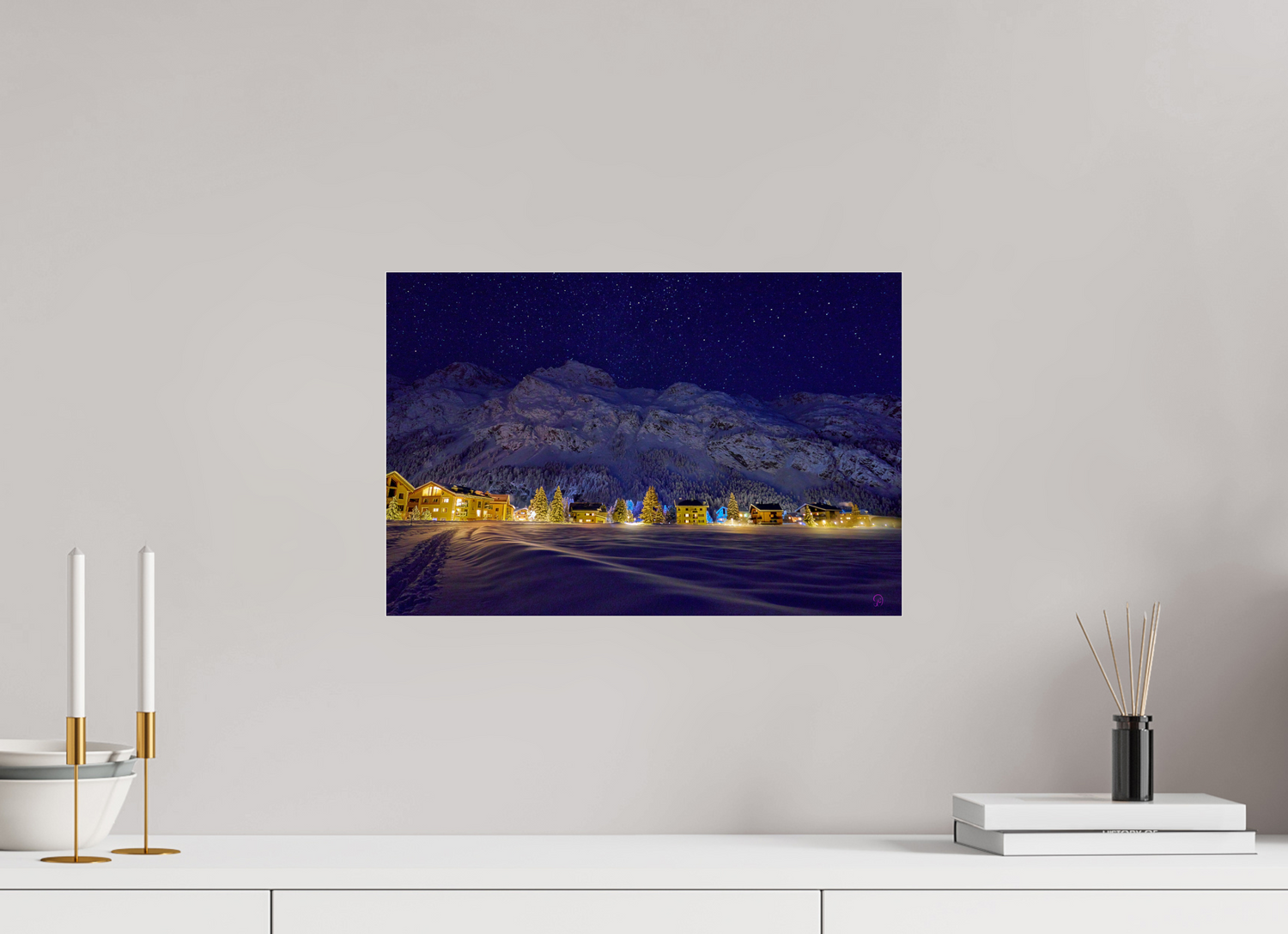 45 x 30 cm, Photo Print Under Acrylic Glass Sils 27