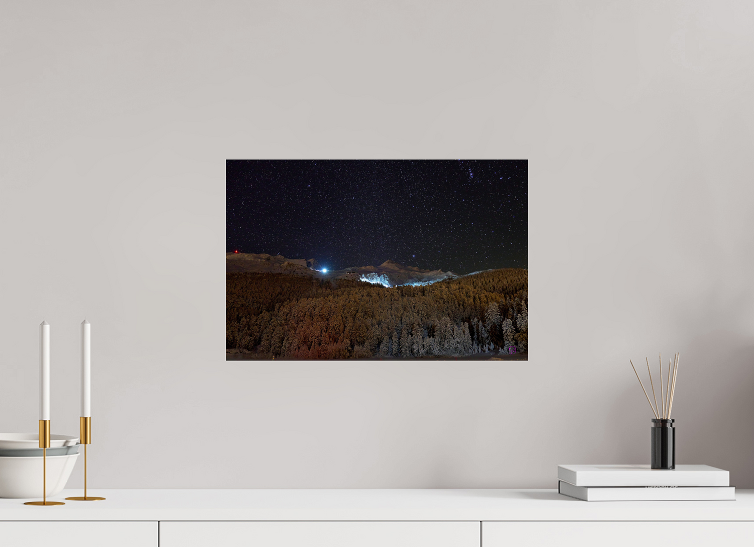 45 x 30 cm, Photo Print Under Acrylic Glass Sils 26