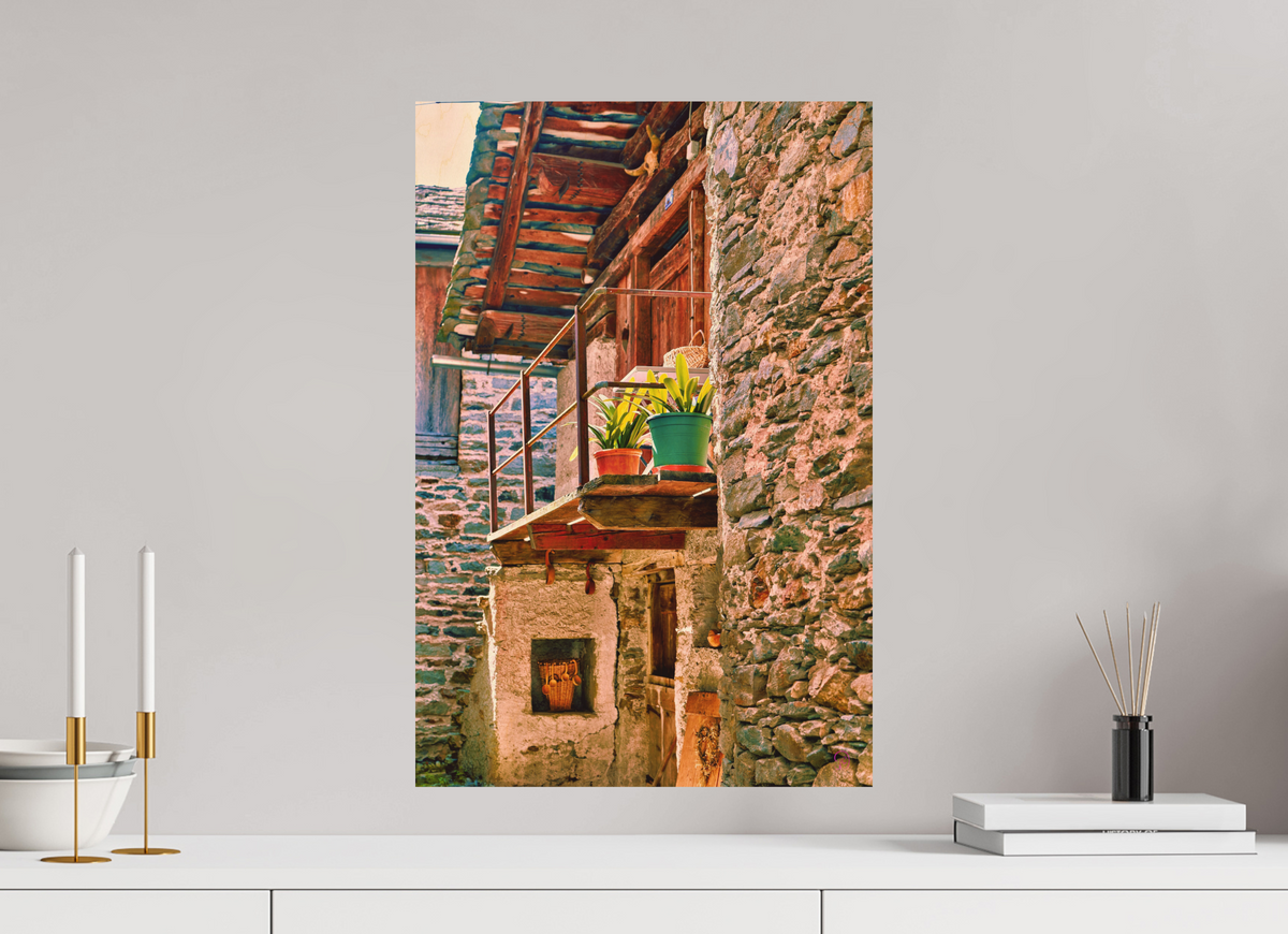40 x 60 cm, Druck auf Holz Val Bregaglia 5