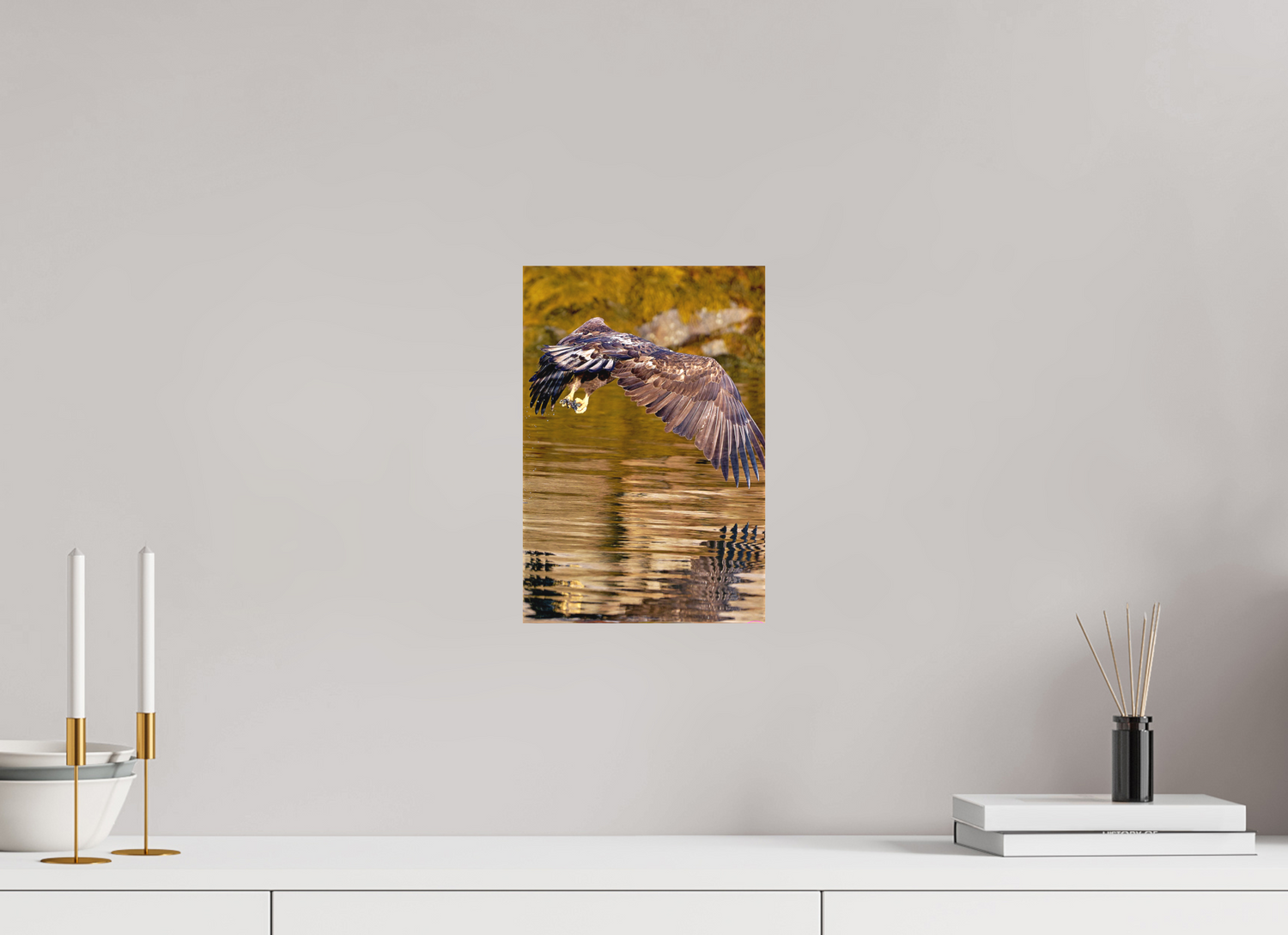 20 x 30 cm, Leinwand Textil Sea Eagle 4