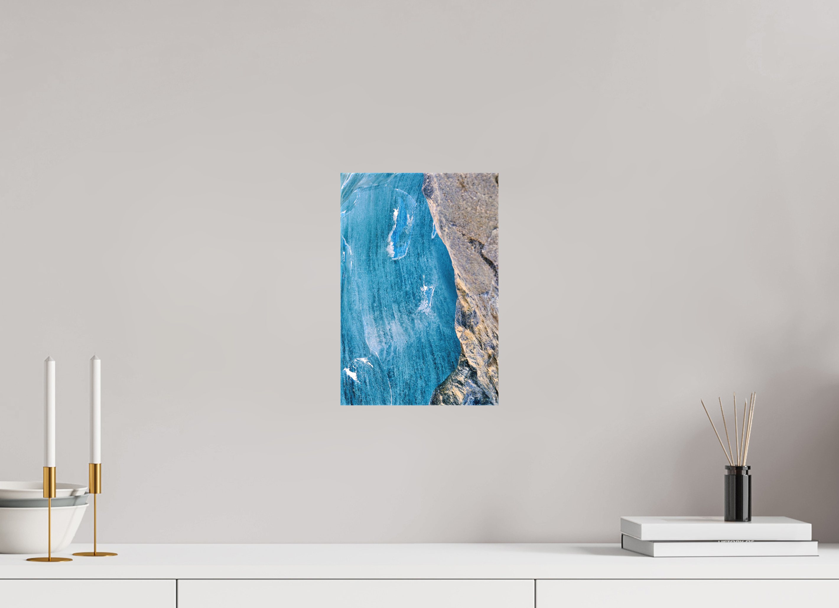 20 x 30 cm, Leinwand Textil Morteratsch 6