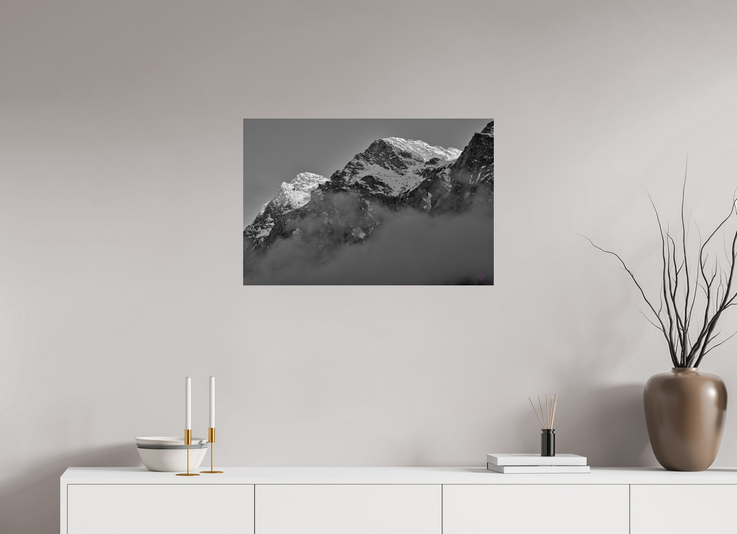 75 x 50 cm, Photo Print Under Acrylic Glass Sils 25