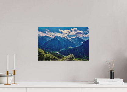 45 x 30 cm, Druck auf Holz Val Bregaglia 2