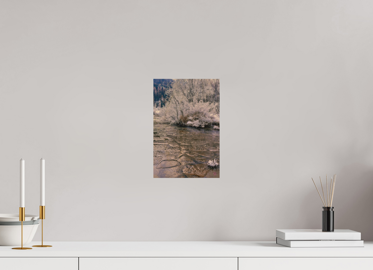 20 x 30 cm, Druck auf Holz Sils 1