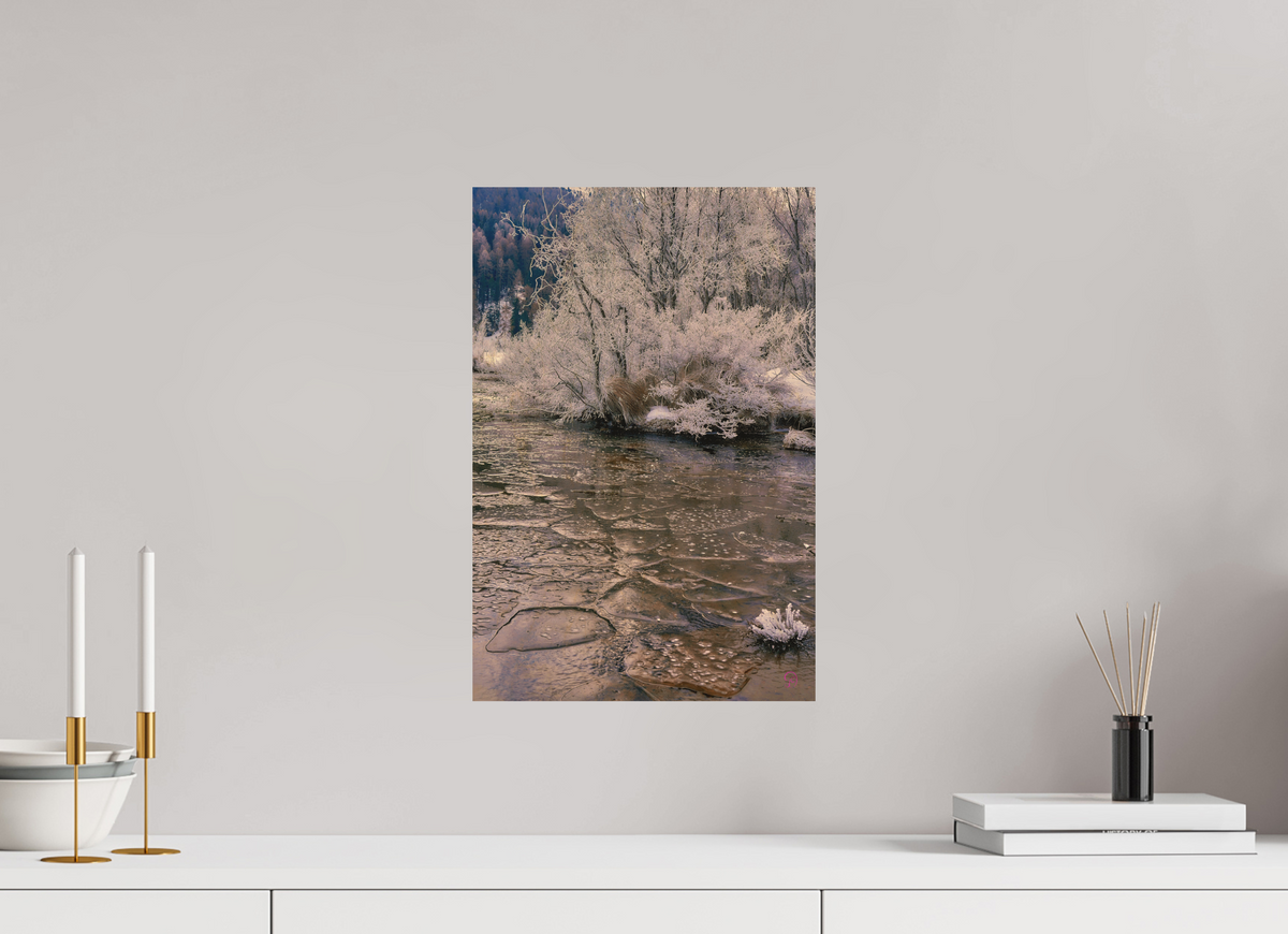 30 x 45 cm, Druck auf Holz Sils 1