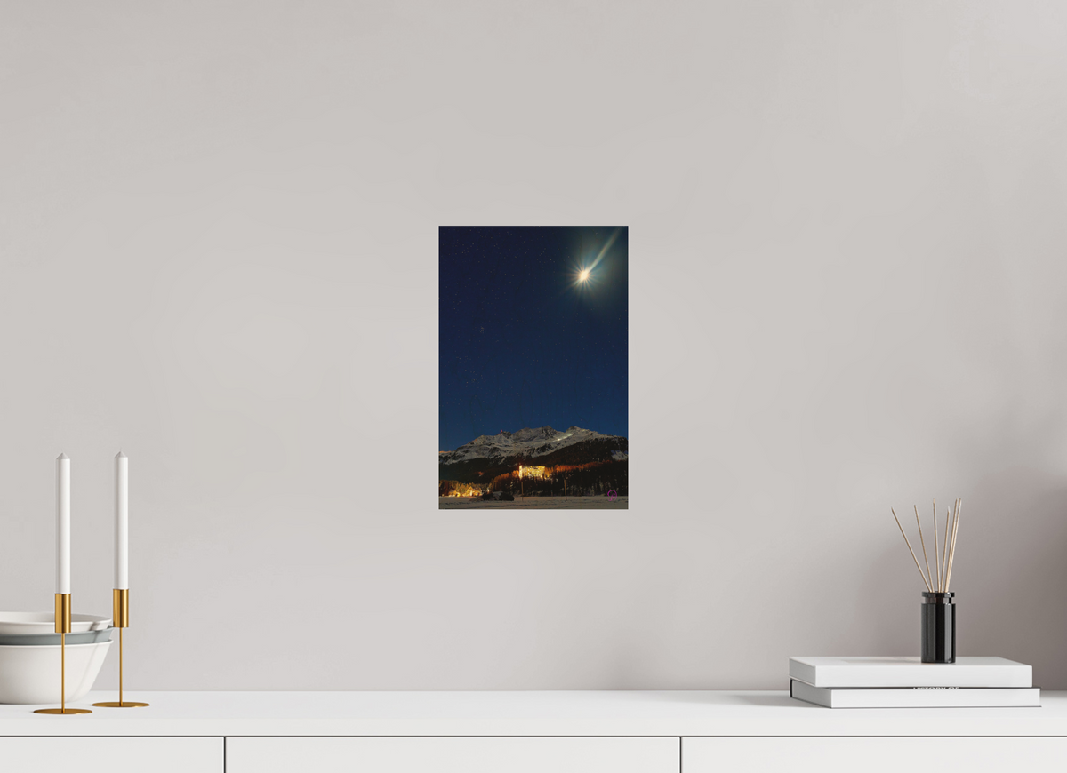 20 x 30 cm, Druck auf Holz Sils 21