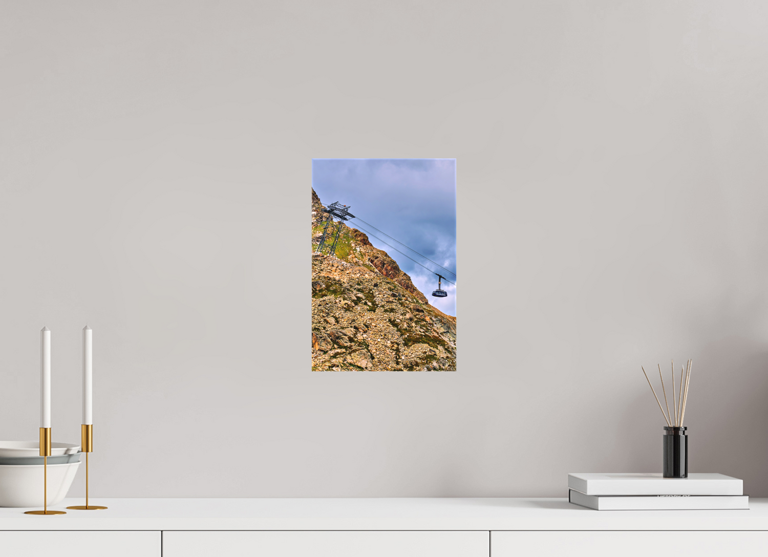 20 x 30 cm, Leinwand Textil Diavolezza 9