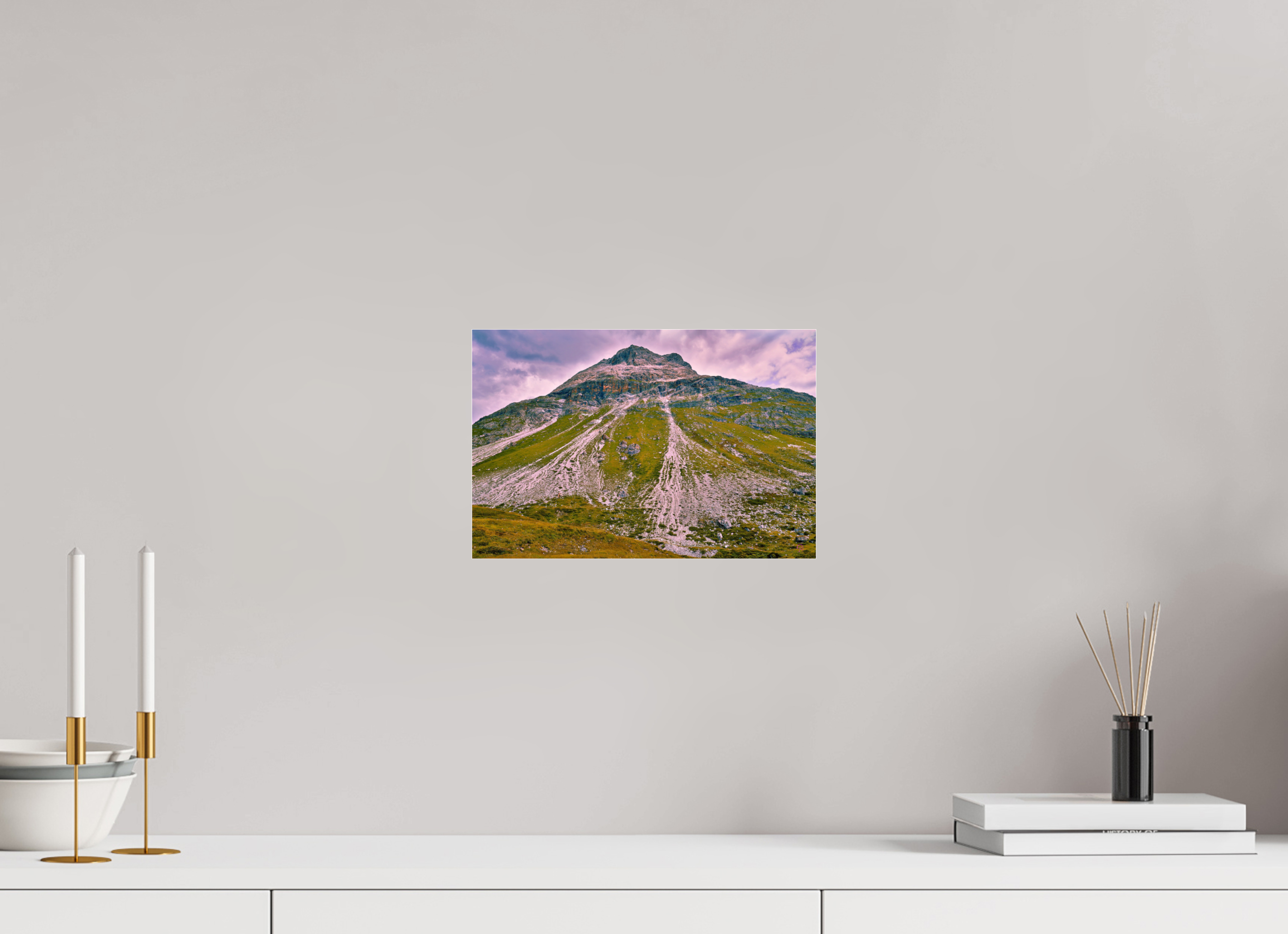 30 x 20 cm, Photo Print Under Acrylic Glass Diavolezza 1