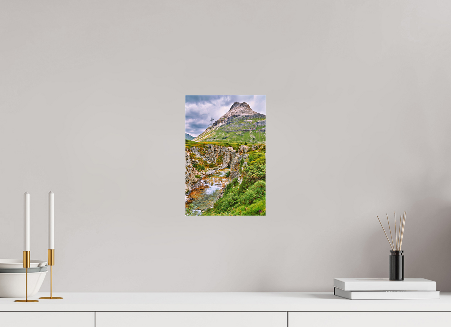 20 x 30 cm, Photo Print Under Acrylic Glass Diavolezza 10