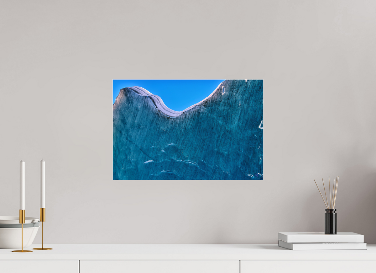 45 x 30 cm, Photo Print Under Acrylic Glass Morteratsch 5