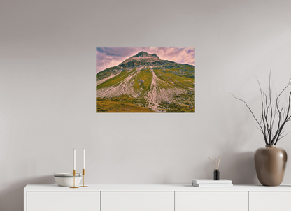 75 x 50 cm, Druck auf Holz Diavolezza 1