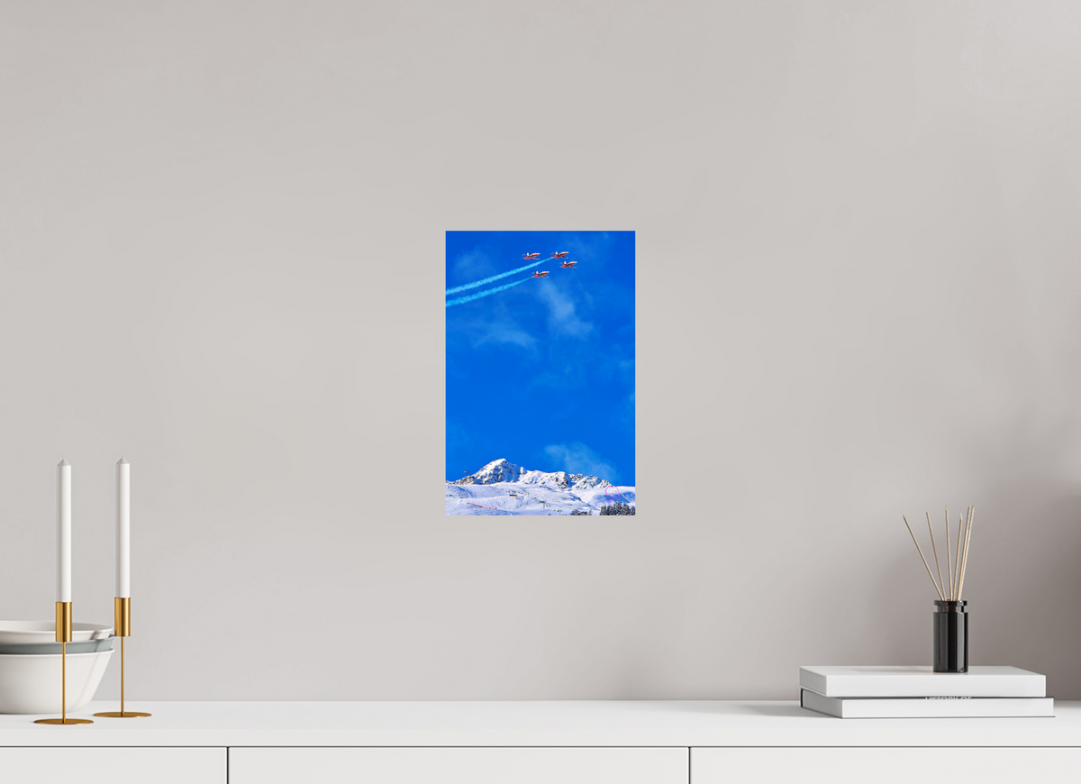 20 x 30 cm, Photo Print On Fuji Crystal DP II Patrouille Suisse 6