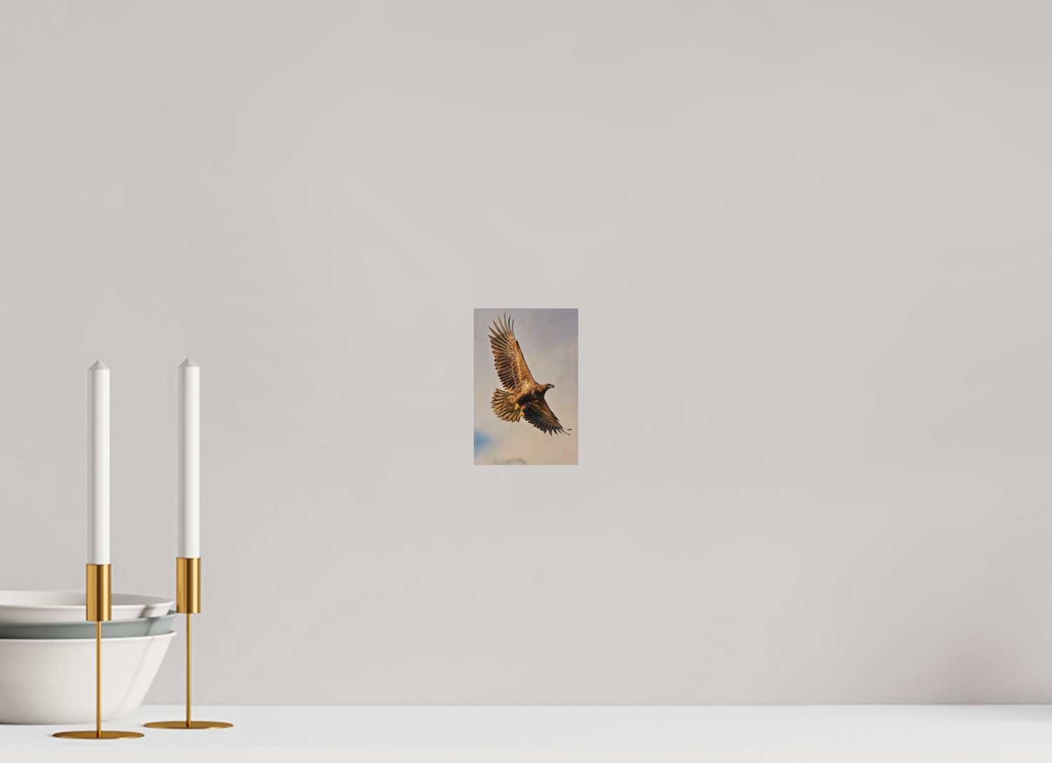 10 x 15 cm, Druck auf Holz Sea Eagle 6