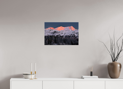 60 x 40 cm, Fotoleinwand glänzend ohne Rahmen Sils 13