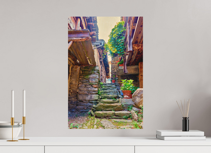 40 x 60 cm, Druck auf Holz Val Bregaglia 4