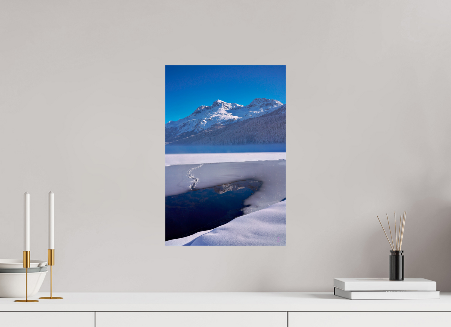 30 x 45 cm, Photo Print Under Acrylic Glass Sils 30