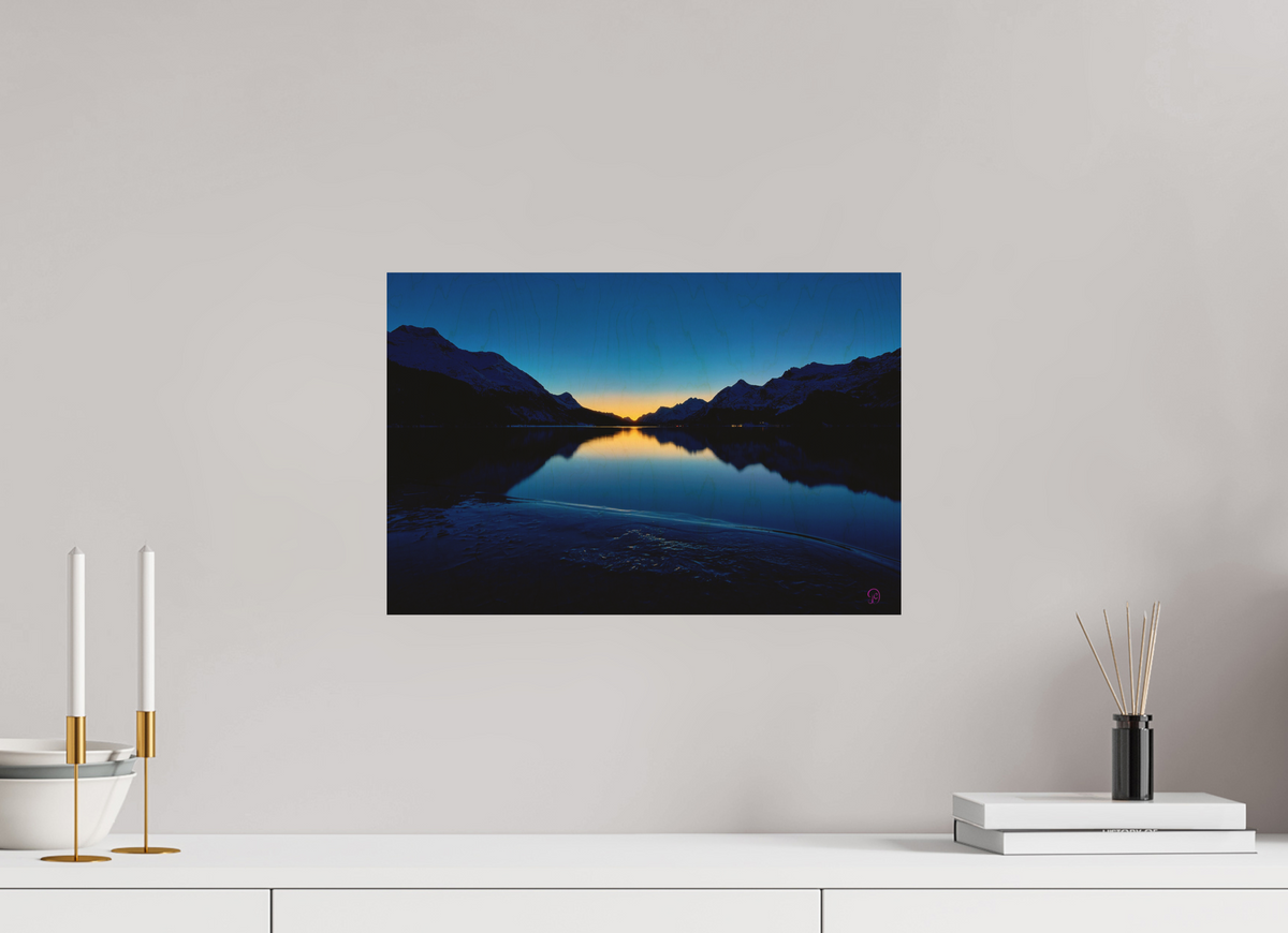 45 x 30 cm, Druck auf Holz Sils 15