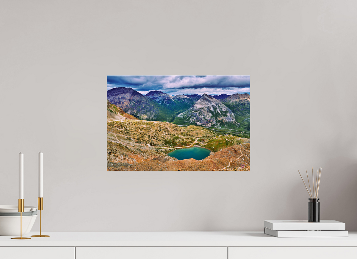 45 x 30 cm, Photo Print Under Acrylic Glass Diavolezza 6